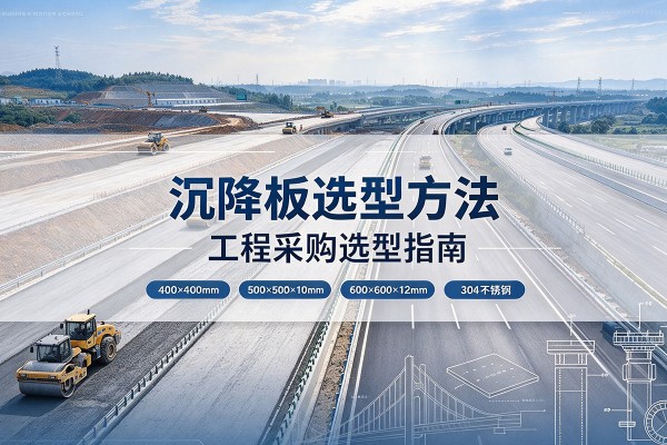 嘉峪关沉降板选择方法