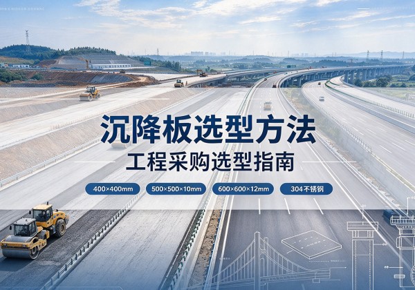嘉峪关沉降板选择方法